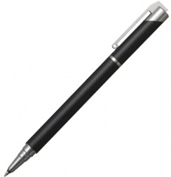 Ручка шариковая Tombow ZOOM 101 черный карбоновый корпус линия 0.7 мм подарочная упаковка, черная
