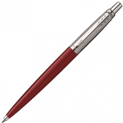 Ручка шариковая Parker Jotter Red Chrome CT 1 мм синие чернила, подарочная упаковка