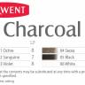 Набор угля художественного Derwent XL Charcoal 6 штук в пенале купить в магазине Скетчинг Про