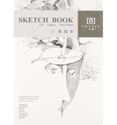 Скетчбук Potentate Dwurer Sketch Book A4 // 32 листа // 165 гм