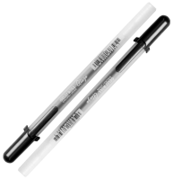 Глянцевая ручка-контур Sakura Glaze 3D Roller Black для всех поверхностей черная