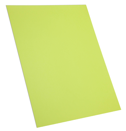 Цветная бумага Зелёный лайм для рисования и дизайна Sadipal Sirio пачка А4 / 50 листов / 120 гм