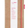Блокнот SenseBook Red Rubber L на резинке с кожаной обложкой линейка А4 / 80 гм купить в магазине Скетчинг Про с доставкой по всему миру