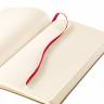 Блокнот SenseBook Red Rubber L на резинке с кожаной обложкой линейка А4 / 80 гм купить в магазине Скетчинг Про с доставкой по всему миру