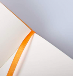 Скетчбук Rhodia Webnotebook твердая обложка оранжевый А5 / 96 листов / 90 гм
