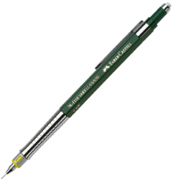 Карандаш механический Faber-Castell TK-Fine Vario L зеленый, грифель 0.35 мм HB
