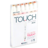 Купить набор маркеров для скетчинга Touch Brush 6 B штук телесные цвета в магазине товаров для скетчинга ПРОСКЕТЧИНГ с доставкой по РФ