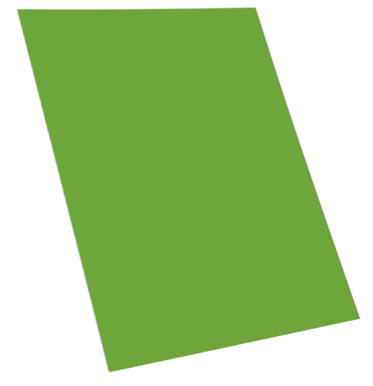 Цветная бумага Зелёный насыщенный для рисования и дизайна Sadipal Sirio пачка А4 / 50 листов / 120 гм