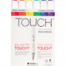 Купить набор маркеров для скетчинга Touch Brush 6 штук в магазине товаров для скетчинга ПРОСКЕТЧИНГ с доставкой по РФ