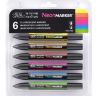 Neon Marker Winsor&Newton набор спиртовых маркеров 6 штук (неоновые) купить в магазине маркеров Скетчинг Про с доставкой по всему миру