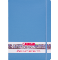 Скетчбук голубой для зарисовок Art Creation Sketchbook Royal Talens с резинкой А4 / 80 листов / 140 гм