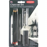 Набор угольных карандашей Derwent Charcoal Pencils 10 предметов купить в художественном магазине Скетчинг Про