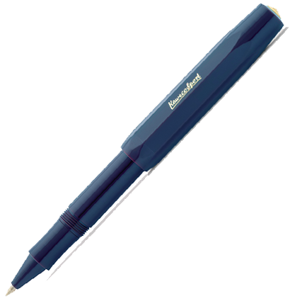Ручка гелевая Kaweco CLASSIC Sport 0.7 мм Navy пластик синий морской