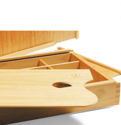 Этюдник Capelletto CA-6 с палитрой деревянный из бука 35х43 см