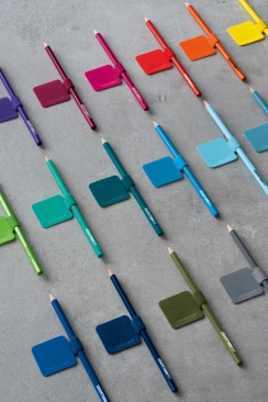 Петля для ручки Leuchtturm «Pen Loop» голубой камень