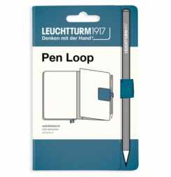 Петля для ручки Leuchtturm «Pen Loop» голубой камень