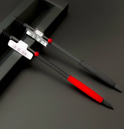 Механический карандаш Tombow ZOOM 707 (0.5 мм), черно-красный корпус