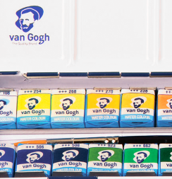 Набор акварели Van Gogh Metal Box 36 цветов в фирменном кейсе с кистью