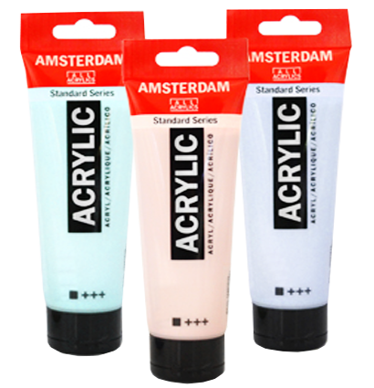 Краска акриловая Amsterdam Acrylic Standard Series в тубах 120 мл (90 цветов) поштучно / выбор цвета