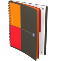 Бизнес-тетрадь Oxford International ActiveBook клетка с пластиковой обложкой B5 / 80 листов