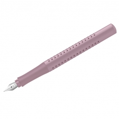 Ручка перьевая Faber-Castell Grip дымчато-розовый корпус перо 0.75 мм