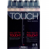 Заказать маркеры для скетчинга и рисования тач оригинальные Touch Twin в магазине ПРОСКЕТЧИНГ телесные тона 6 штук