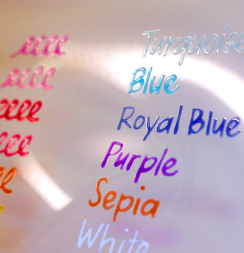 Глянцевая ручка-контур Sakura Glaze 3D Roller Blue для всех поверхностей синяя