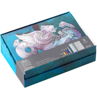 Акварельный набор Cotman Postcard Gift Collection Winsor&Newton в подарочной упаковке