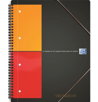 Бизнес-тетрадь Oxford International MeetingBook клетка папка с пластиковой обложкой А4 / 80 листов