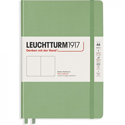 Записная книжка Leuchtturm «Medium» A5 нелинованная пастельный зеленый 251 стр.