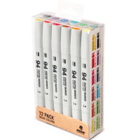 Набор маркеров 12 штук MTN Marker Graphic 94 "Основные цвета"