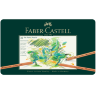 Пастельные карандаши Faber-Castell Pitt Pastel Pencils в наборе 36 цветов в пенале купить в магазине товаров для рисования Скетчинг ПРО с доставкой по РФ и СНГ