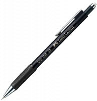 Карандаш механический Faber-Castell Grip 1345 черный, грифель 0.5 мм B