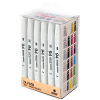 Набор маркеров 24 штуки MTN Marker Graphic 94  "Основные А и серые цвета"