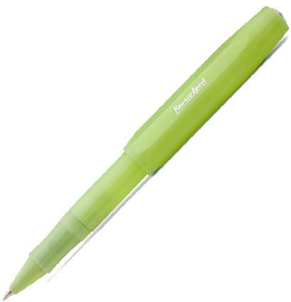 Ручка гелевая Kaweco FROSTED Sport Fine Lime 0.7 мм пластик лаймовая
