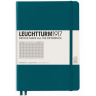 Записная книжка Leuchtturm «Medium» A5 в клетку тихоокеанский зеленый 251 стр.