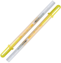 Глянцевая ручка-контур Sakura Glaze 3D Roller Yellow для всех поверхностей желтая