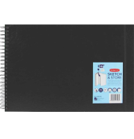 Блокнот для зарисовок Derwent Sketch&Store на пружине пейзаж А3 / 56 листов / 165 гм
