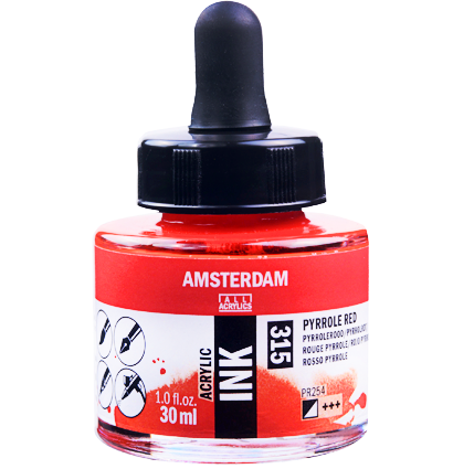 Акриловые чернила Amsterdam Acrylic Ink во флаконах 30 мл (56 цветов) поштучно / выбор цвета