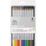 Набор цветных карандашей Winsor Newton Studio Collection 12 цветов в пенале купить в художественном магазине Скетчинг Про с доставкой по всему миру