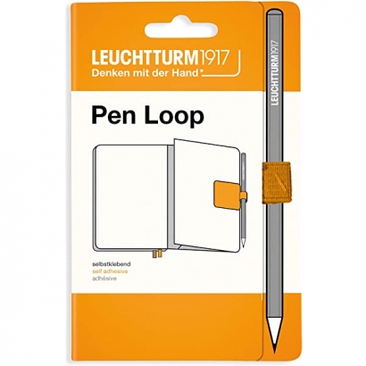Петля для ручки Leuchtturm «Pen Loop» теплый желтый