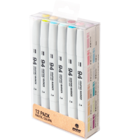 Набор маркеров 12 штук MTN Marker Graphic 94 "Пастельные тона"