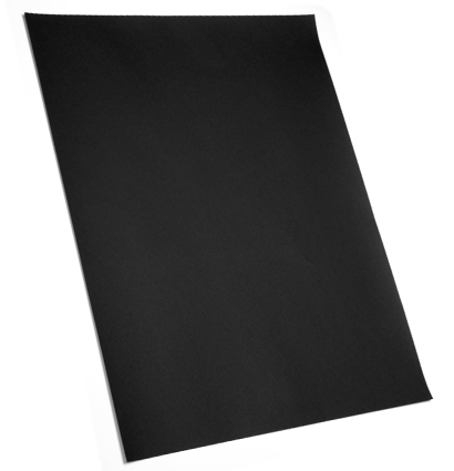 Цветная бумага Черная для рисования и дизайна Sadipal Sirio пачка А4 / 50 листов / 120 гм