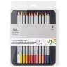 Набор цветных карандашей Winsor Newton Studio Collection 24 цвета в пенале купить в художественном магазине Скетчинг Про с доставкой по всему миру