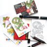 Раскраска-склейка Chameleon Color Cards Manga / Манга