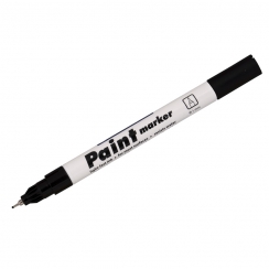 Маркер-краска Centropen Paint Marker 9211 черный 0,7 мм лаковый