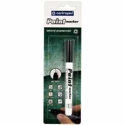 Маркер-краска Centropen Paint Marker 9211 черный 0,7 мм лаковый