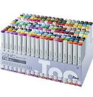 Набор маркеров COPIC SKETCH 216 MULTISET с кистью