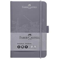 Блокнот Faber-Castell Notevbook А6 в клетку бархатный серый