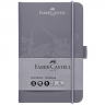 Блокнот Faber-Castell Notevbook А6 в клетку бархатный серый